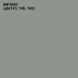 #8F958C - Spanish Green Color Image