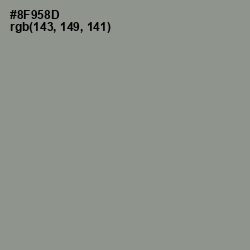 #8F958D - Spanish Green Color Image