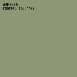 #8F9675 - Gurkha Color Image