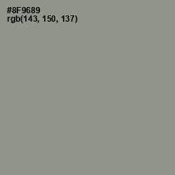 #8F9689 - Spanish Green Color Image