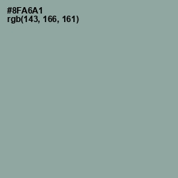 #8FA6A1 - Cascade Color Image