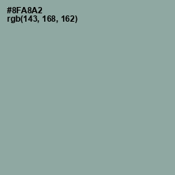 #8FA8A2 - Cascade Color Image
