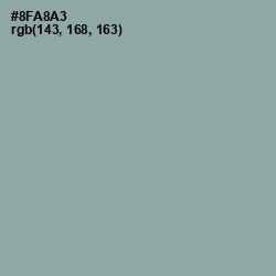 #8FA8A3 - Cascade Color Image