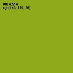 #8FAA1A - Citron Color Image