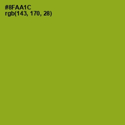 #8FAA1C - Citron Color Image