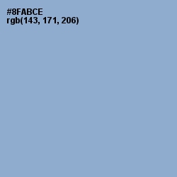 #8FABCE - Polo Blue Color Image