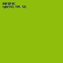 #8FBF0C - Citron Color Image