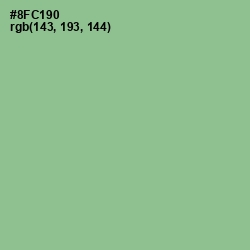 #8FC190 - Feijoa Color Image