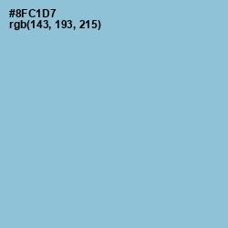 #8FC1D7 - Half Baked Color Image