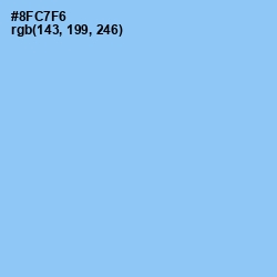 #8FC7F6 - Cornflower Color Image