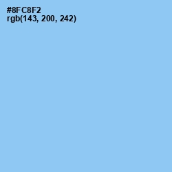 #8FC8F2 - Cornflower Color Image