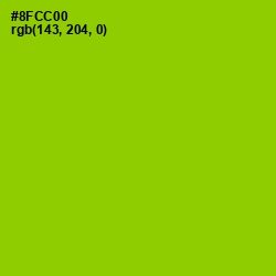 #8FCC00 - Pistachio Color Image