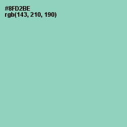 #8FD2BE - Vista Blue Color Image