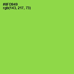 #8FD949 - Conifer Color Image