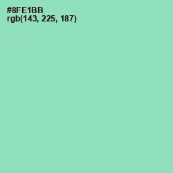 #8FE1BB - Algae Green Color Image