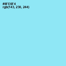 #8FE6F4 - Anakiwa Color Image