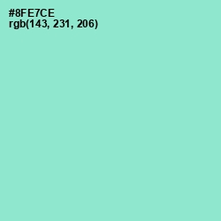 #8FE7CE - Riptide Color Image