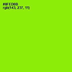 #8FED0B - Inch Worm Color Image