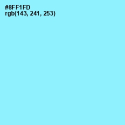 #8FF1FD - Anakiwa Color Image