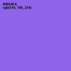 #9064EA - Medium Purple Color Image