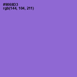 #9068D3 - Amethyst Color Image