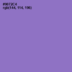 #9072C4 - Amethyst Color Image