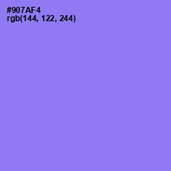 #907AF4 - Medium Purple Color Image