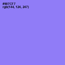 #907CF7 - Medium Purple Color Image