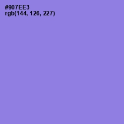 #907EE3 - Medium Purple Color Image