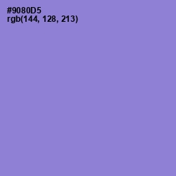 #9080D5 - Chetwode Blue Color Image