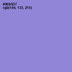 #9085D7 - Chetwode Blue Color Image