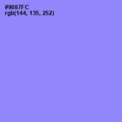#9087FC - Portage Color Image