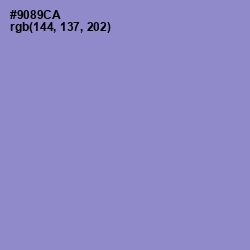 #9089CA - Blue Bell Color Image