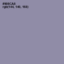 #908CA8 - Manatee Color Image