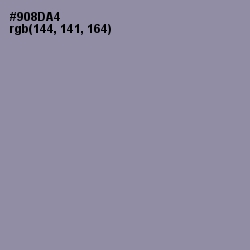 #908DA4 - Manatee Color Image