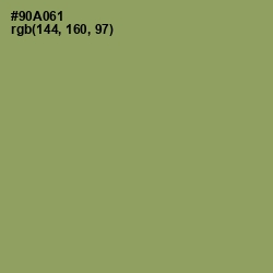 #90A061 - Olivine Color Image