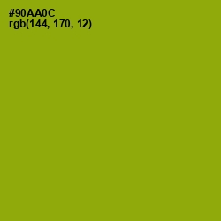 #90AA0C - Citron Color Image
