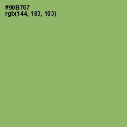 #90B767 - Olivine Color Image