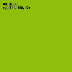 #90BE0C - Citron Color Image