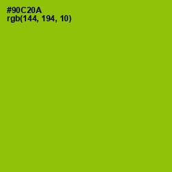 #90C20A - Pistachio Color Image