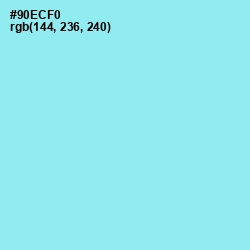 #90ECF0 - Anakiwa Color Image