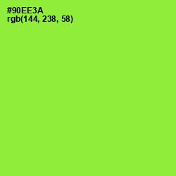 #90EE3A - Green Yellow Color Image