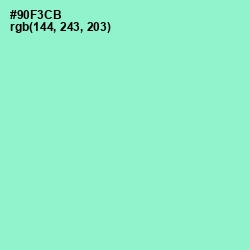 #90F3CB - Riptide Color Image