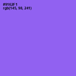 #9162F1 - Medium Purple Color Image