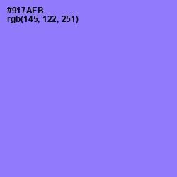 #917AFB - Medium Purple Color Image