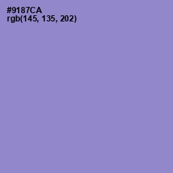 #9187CA - Blue Bell Color Image