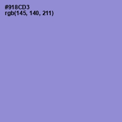 #918CD3 - Blue Bell Color Image