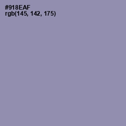 #918EAF - Manatee Color Image