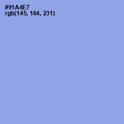 #91A4E7 - Jordy Blue Color Image