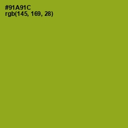 #91A91C - Citron Color Image